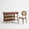 Solid Sheesham Wood Study Table and Chair Set for Students, Kids, and Adults