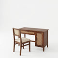 Solid Sheesham Wood Study Table and Chair Set – Durable Student Desk for Kids and Adults